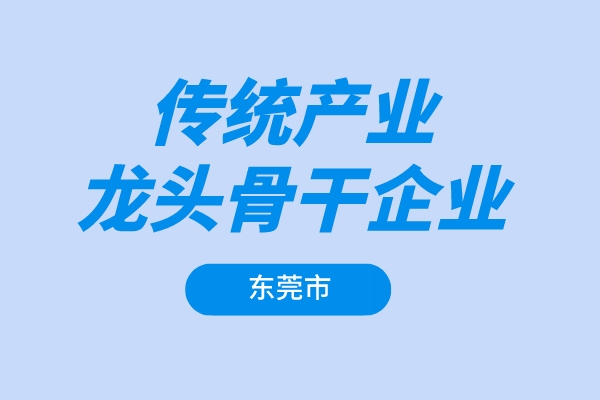 東莞市2022年傳統(tǒng)產業(yè)龍頭骨干企業(yè)增長獎勵項目申報（條件、獎勵、時間）