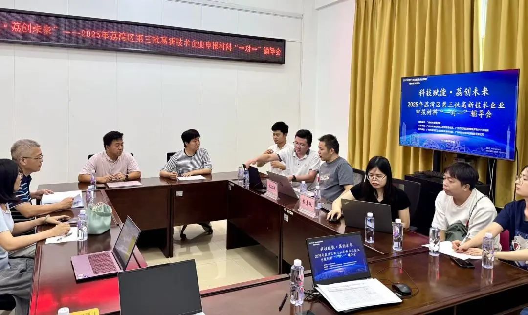 “1對1”精準服務(wù) | 2025年荔灣區(qū)第三批高企申報輔導(dǎo)會圓滿舉辦